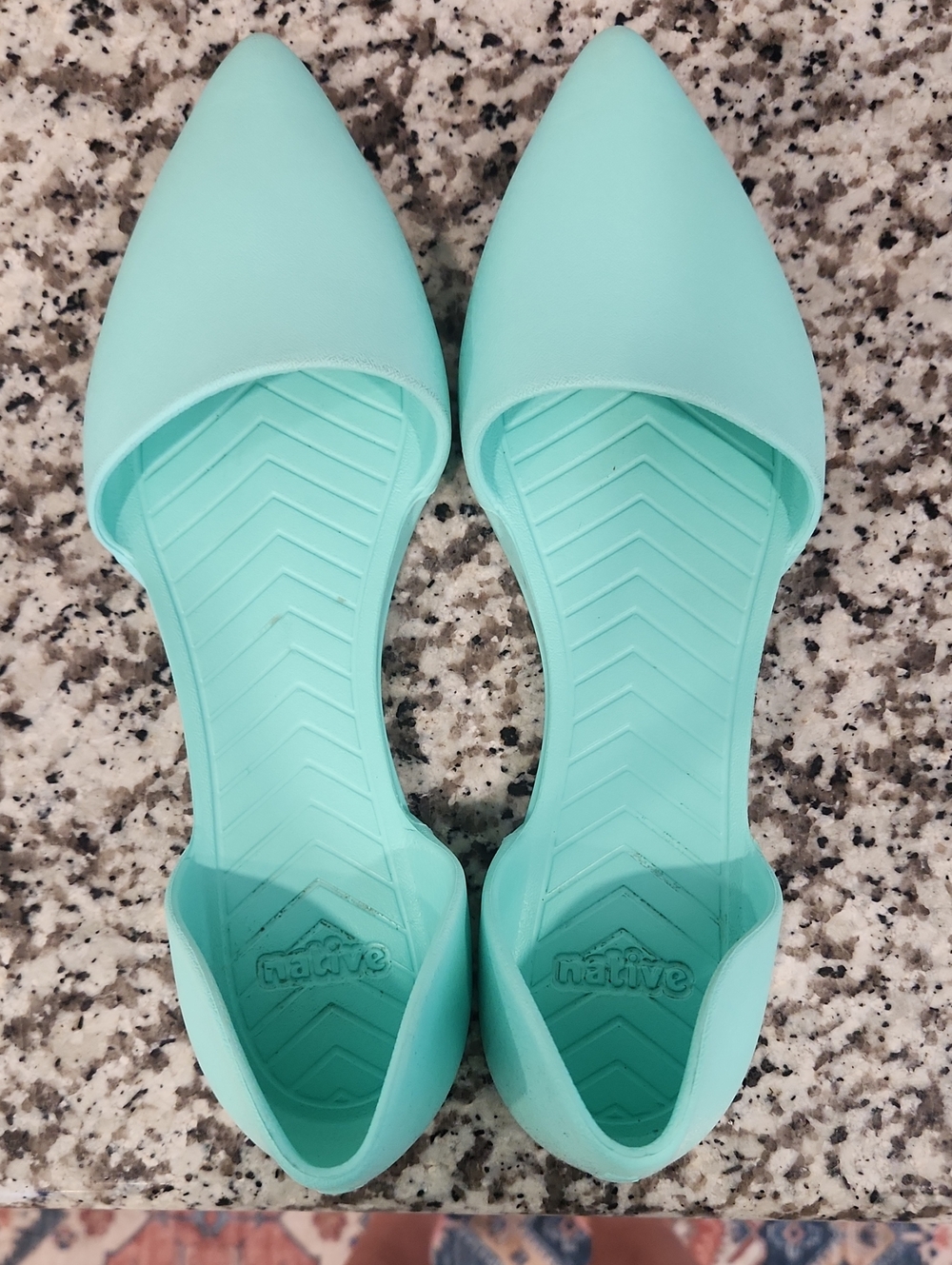 Native Mint Pointed D'Orsay Flat - Women's